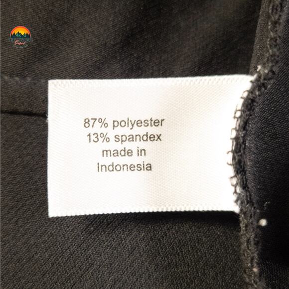 Lane Bryant One-Piece Jumpsuit Black Velvet Choker Wide Leg Women's Plus Size 24 - Picture 11 of 12